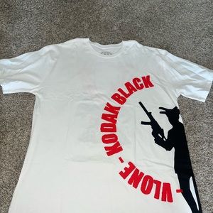 White Kodak Black t-shirt